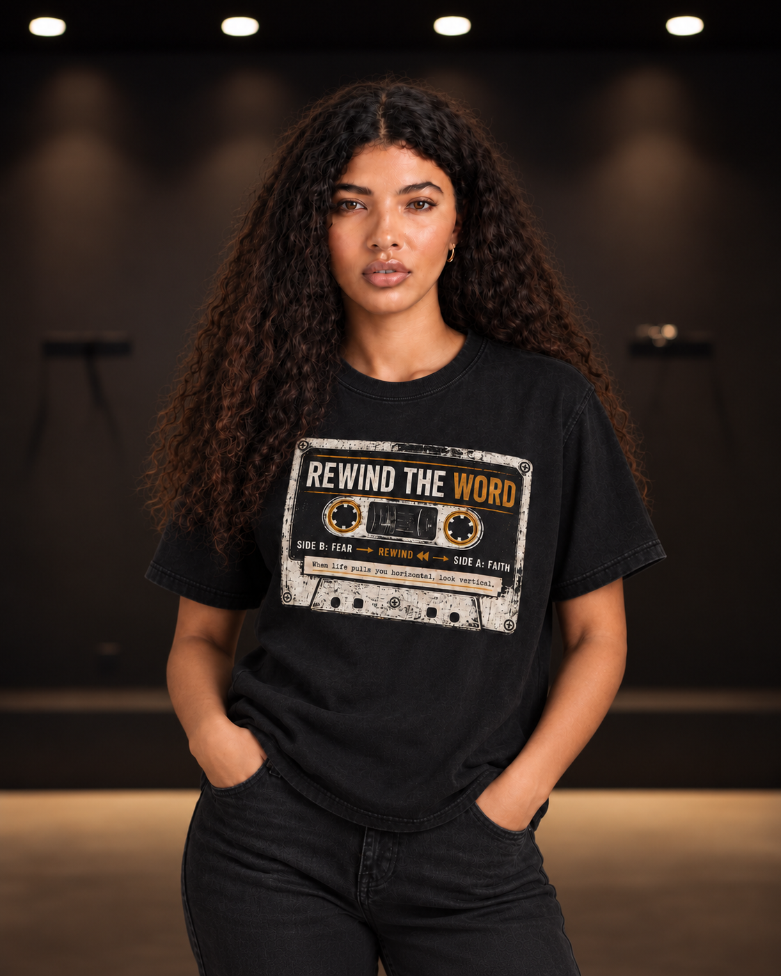 Rewind The Word Tee