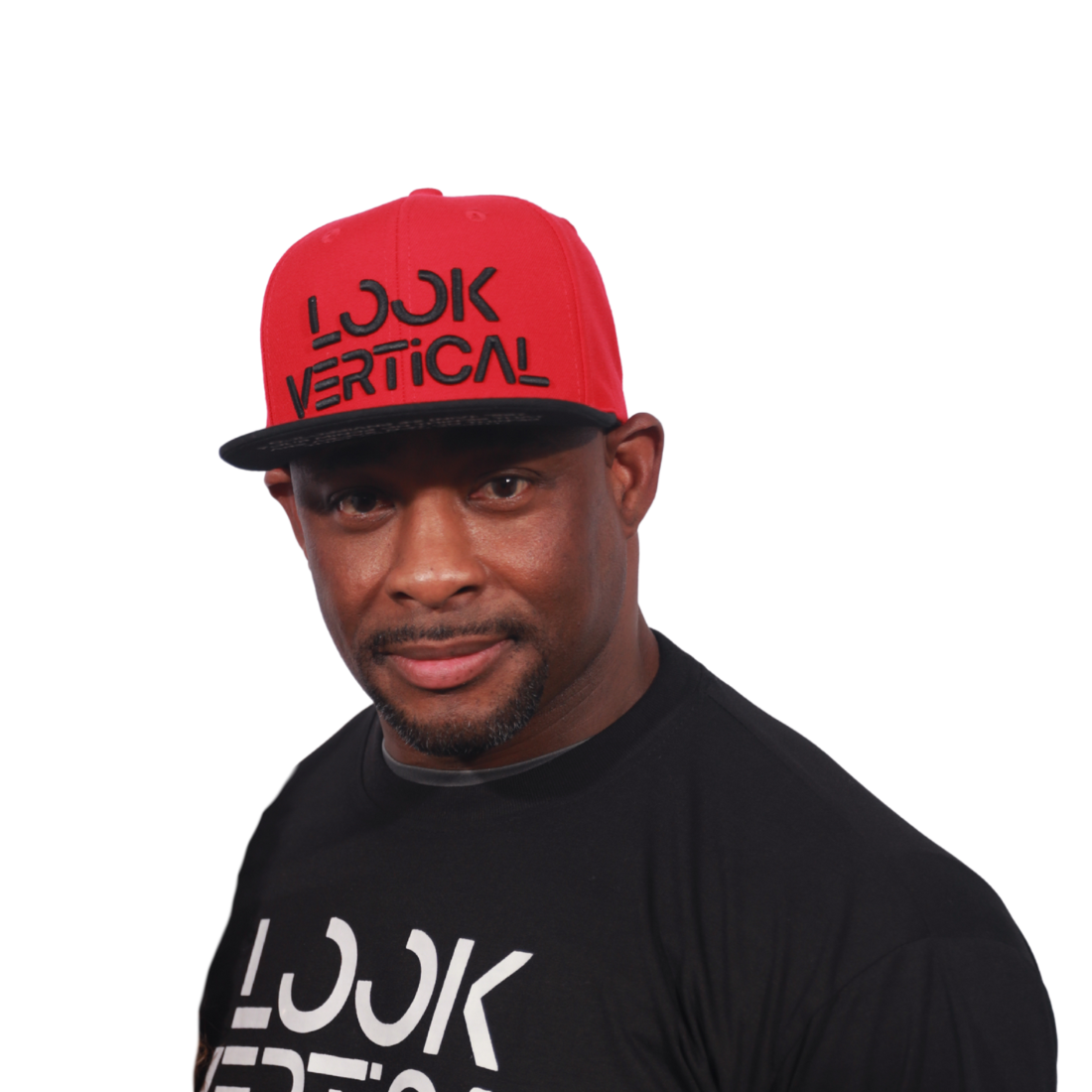 Look Vertical Snapback- Red/Black Edition