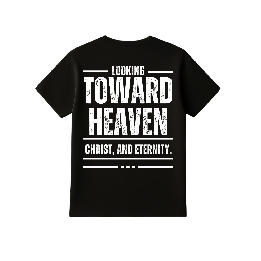 Look Vertical Premium Tee- Black