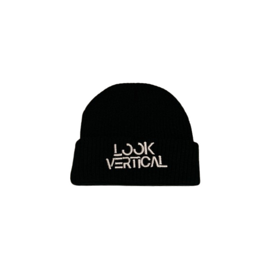 Look Vertical Premium Beanie- Black